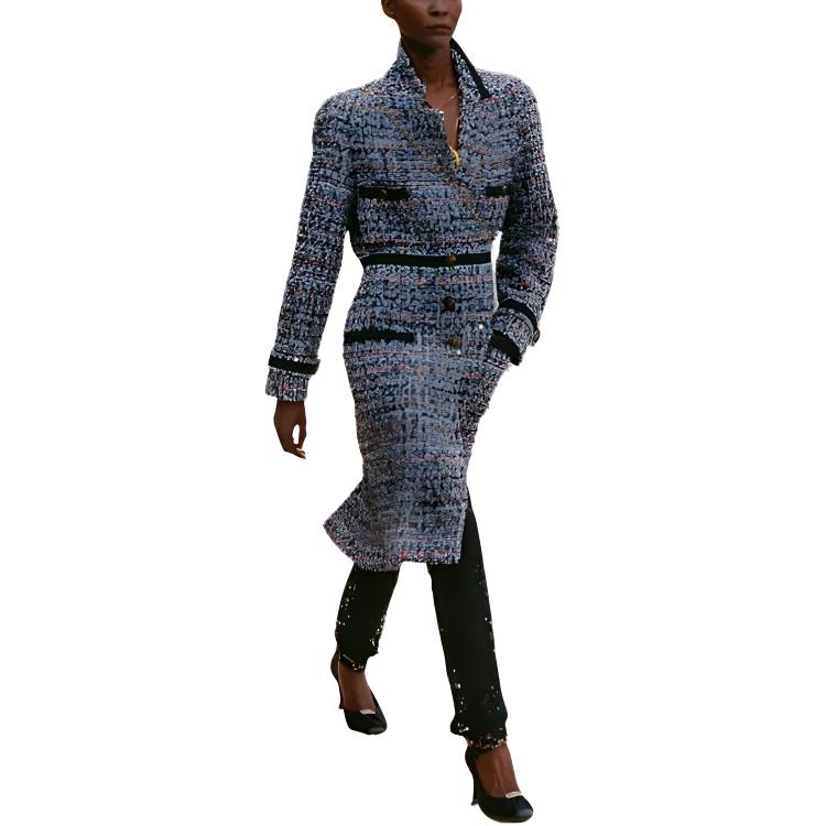 CHANEL Coats Women's Black
