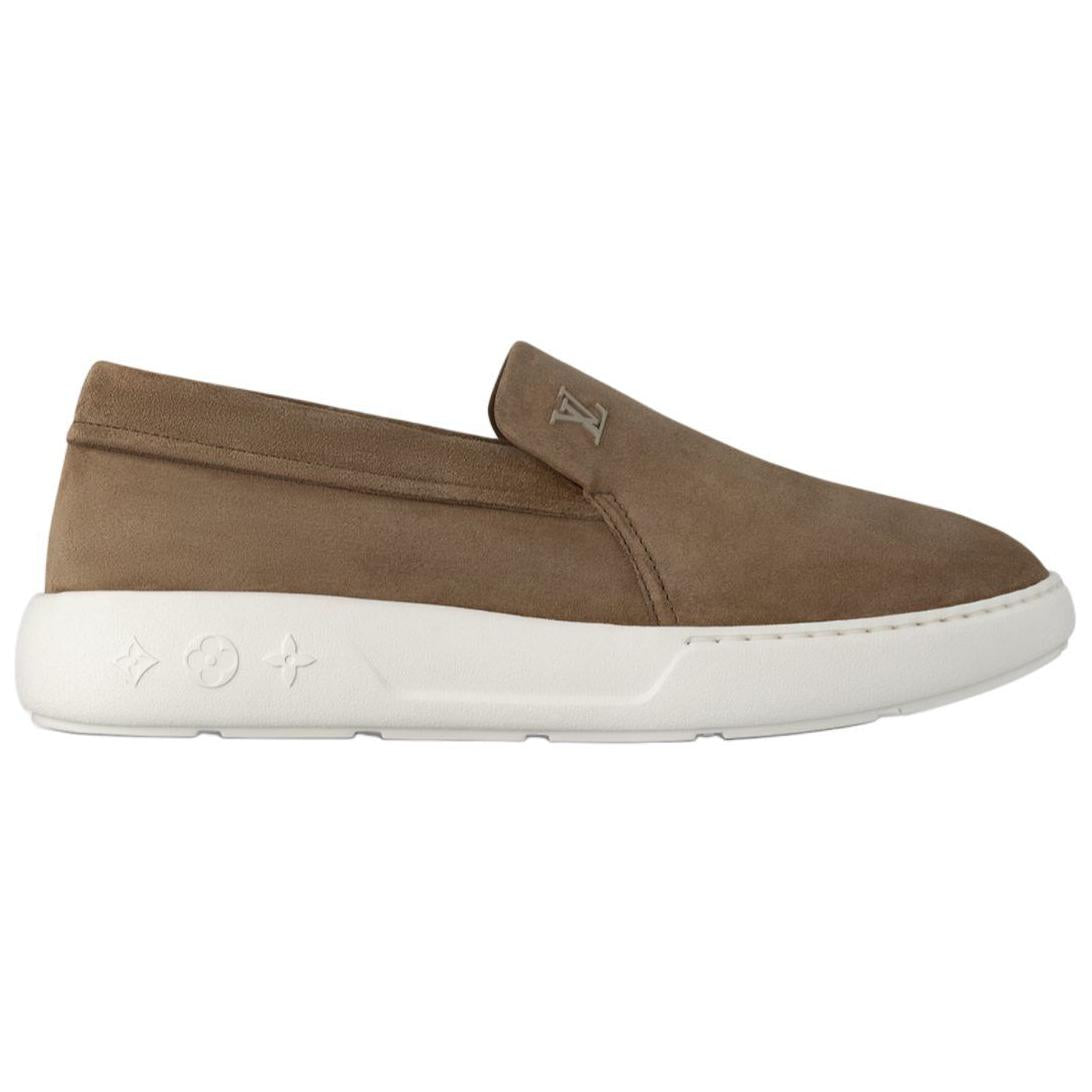 LOUIS VUITTON Pacific Casual Shoes Men's Taupe