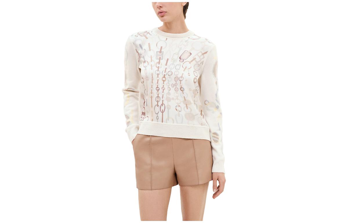 HERMES Sweaters Women's White