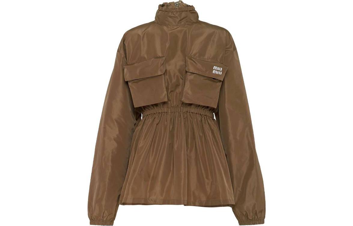 MIU MIU Jackets Women's Clay Gray