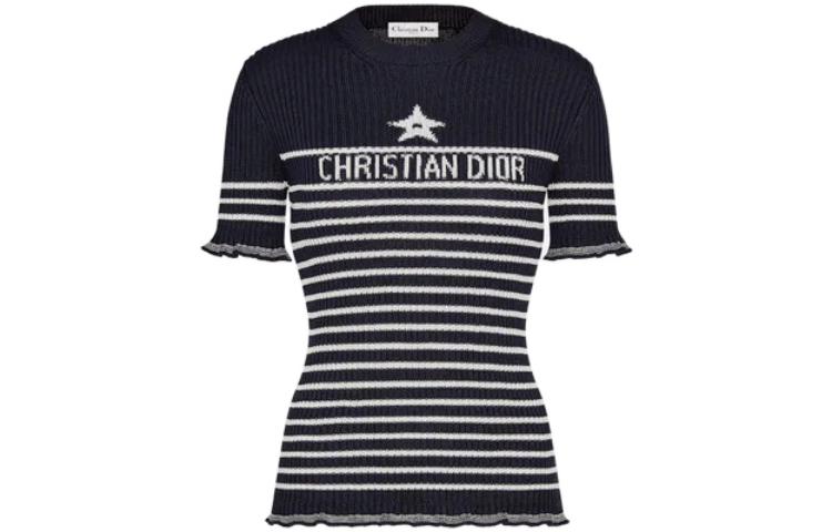 DIOR FW22 Knitwear Women's Blue White