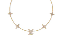 LOUIS VUITTON Gold Plated Necklaces Unisex Gold