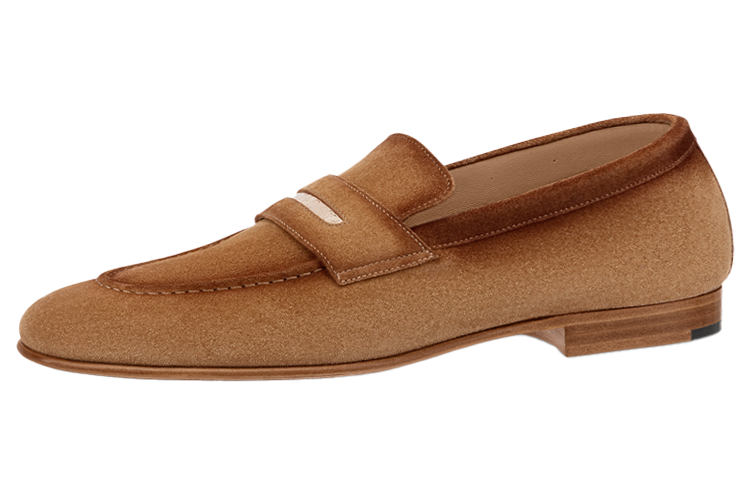LOUIS VUITTON Glove Casual Shoes Men's Tawny