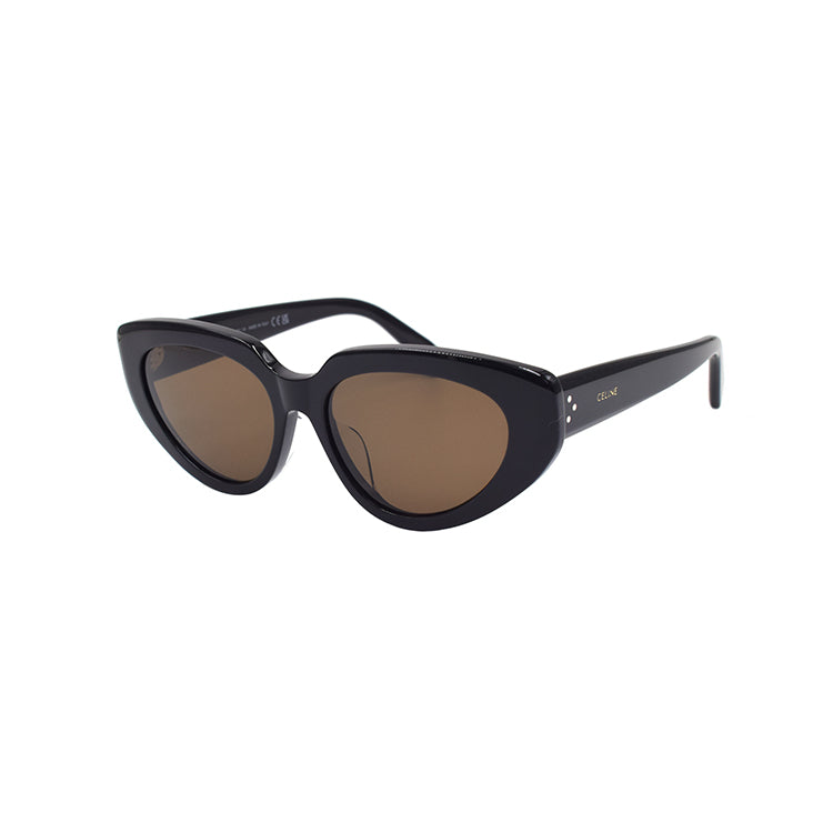 CELINE Plate Frame Cat Eye Sunglasses Women's