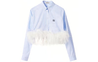MIU MIU SS24 Shirt Women's Sky Blue