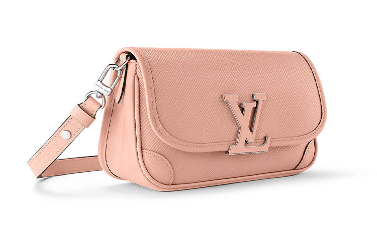 LOUIS VUITTON Epi Grained Cow Leather Crossbody Bag Shoulder Bag Women's Rose Pink