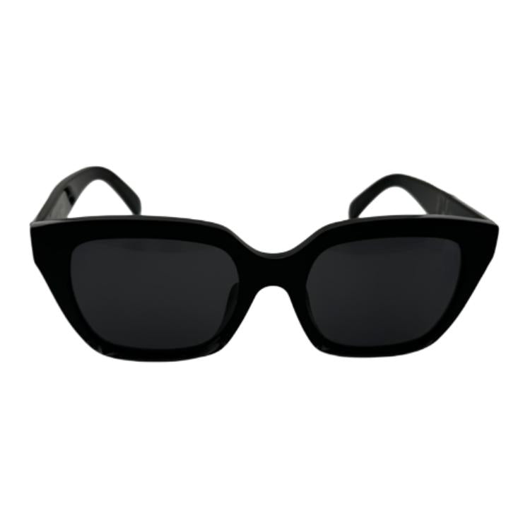 CELINE Subject To Official Website Square Sunglasses Women's Black