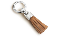 HERMES Silk Scarf Clip Unisex Brown