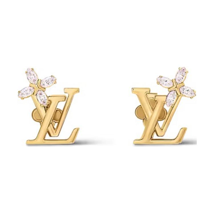 LOUIS VUITTON Lv Iconic Flower Earrings