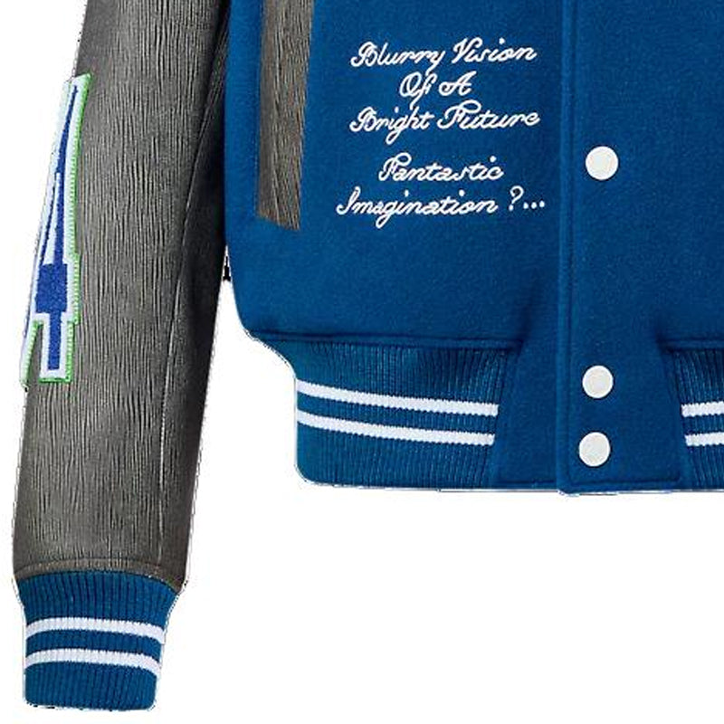 LOUIS VUITTON Embroidered Varsity Blouson
