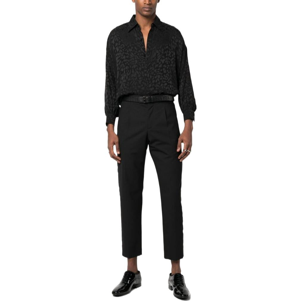SAINT LAURENT SS23 Shirt Men's Black
