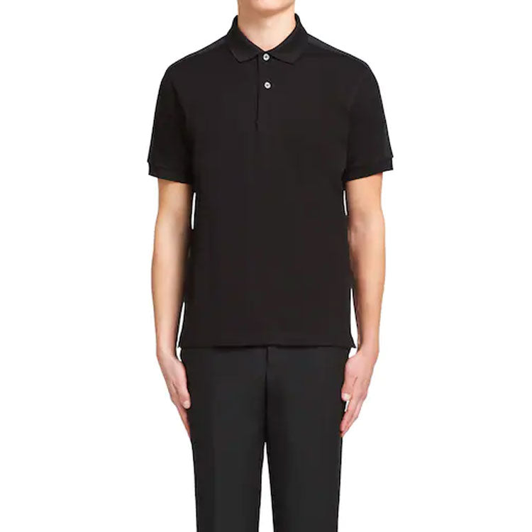 PRADA Polo Shirts Men Black