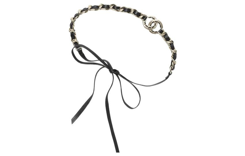 CHANEL Waist Chains Women's Black