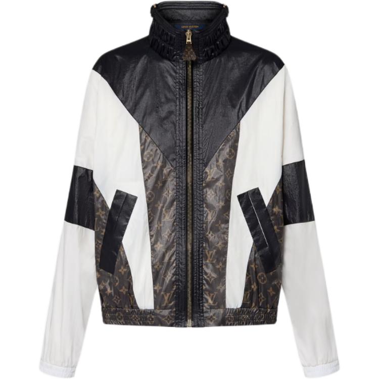 LOUIS VUITTON Sporty Color-Blocked Zip-Up Parka