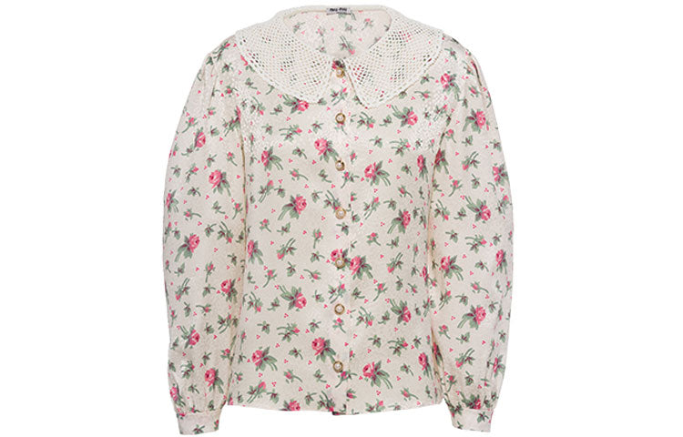 MIU MIU Shirts Women's Cream