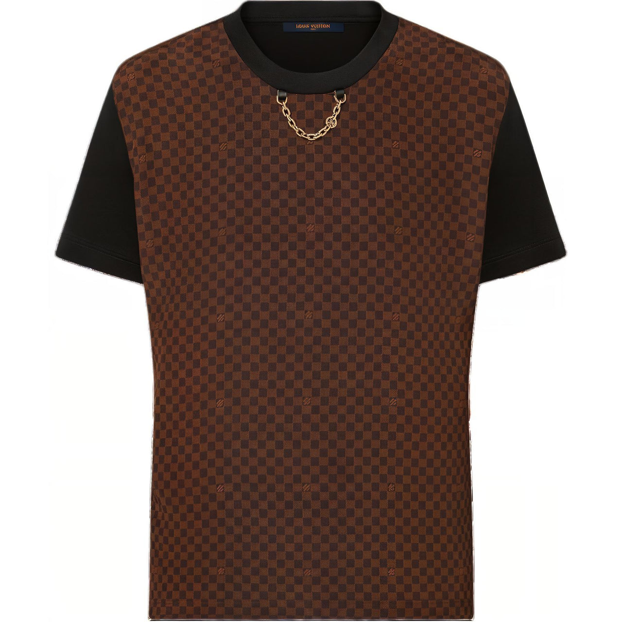LOUIS VUITTON Micro Damier Insert T-Shirt