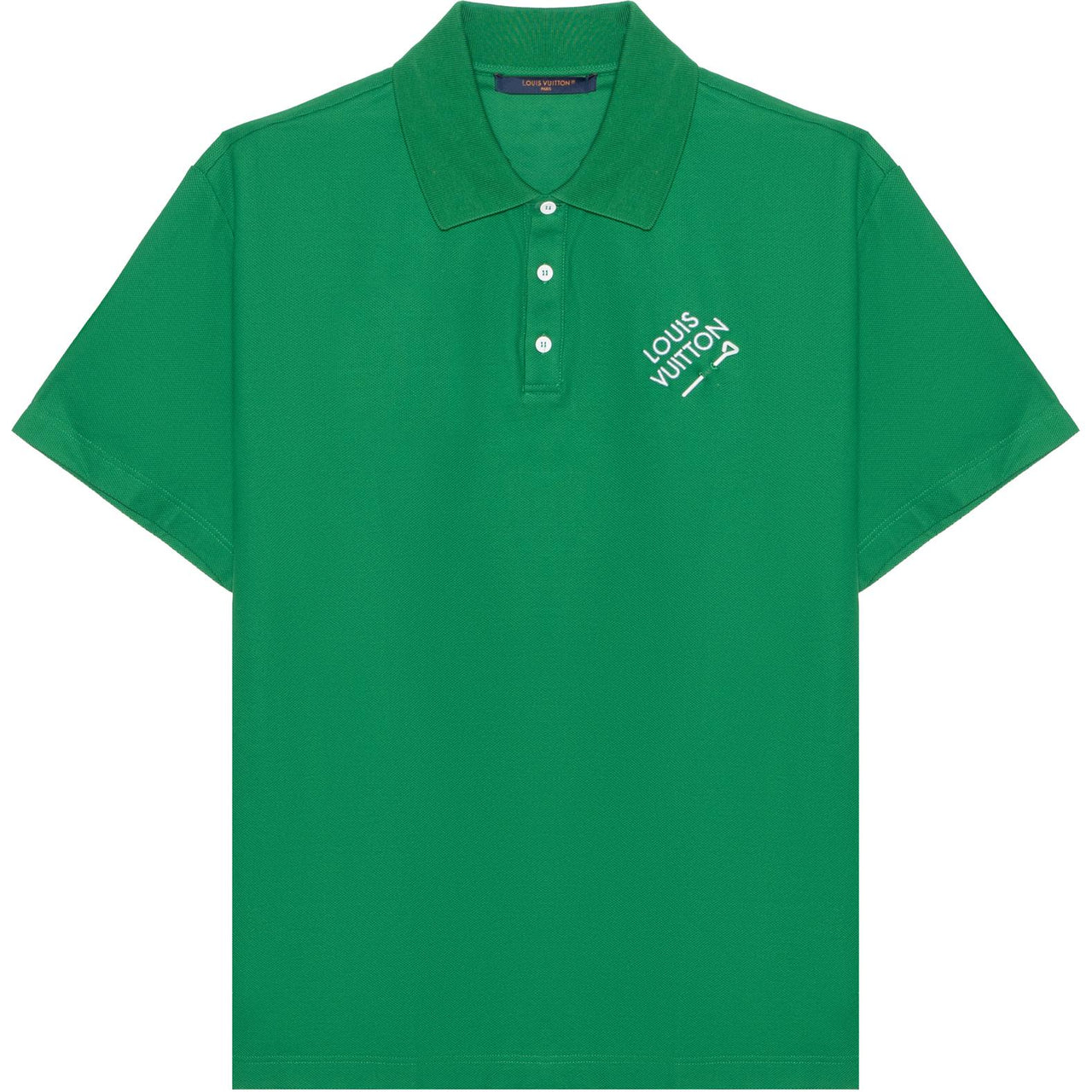 LOUIS VUITTON SS24 Polo Shirt Men's Green