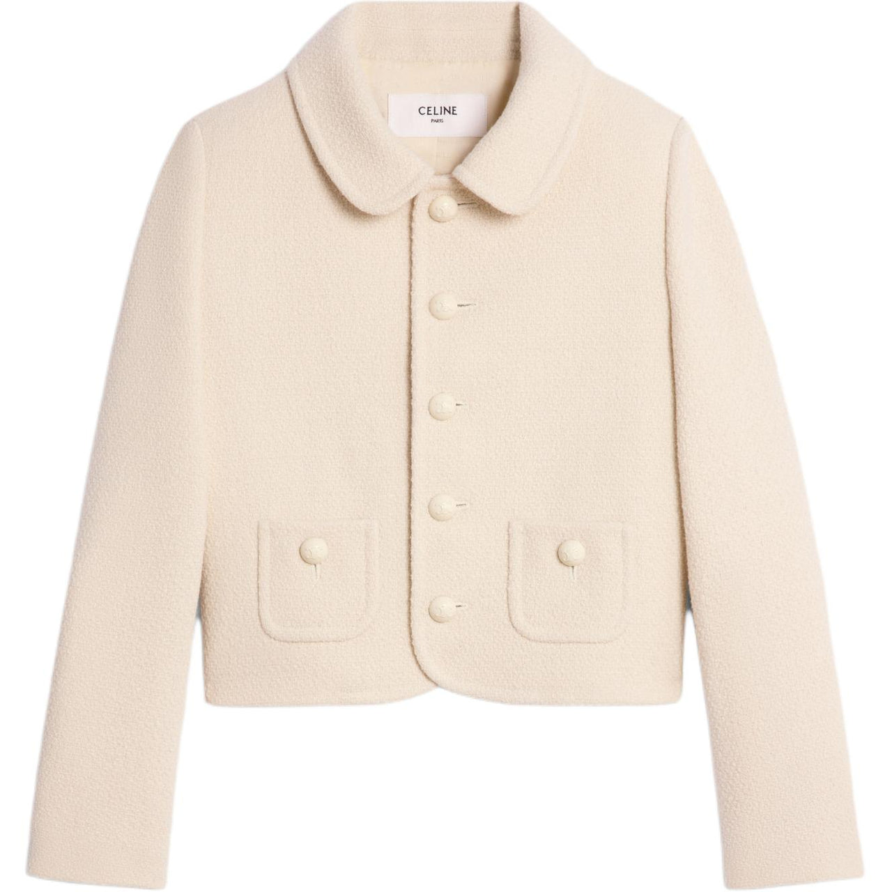 CELINE Verneuil Jacket In Cashmere Tweed