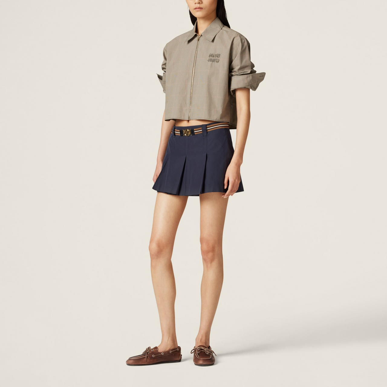 MIU MIU Checked Shirt