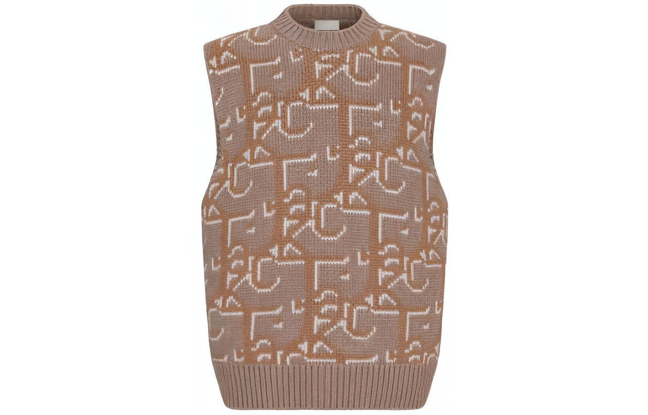 DIOR X Cactus Jack Oversized Sleeveless Sweater