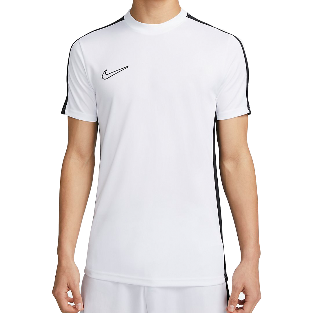 Nike Dri-FIT Academy Short-Sleeve Soccer top 'White Black' DV9751-100