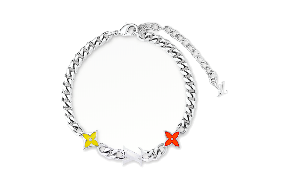 LOUIS VUITTON Monogram Row Bracelet