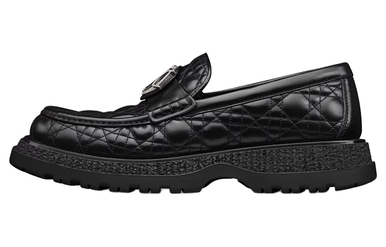 DIOR Buffalo Loafers Men's Black