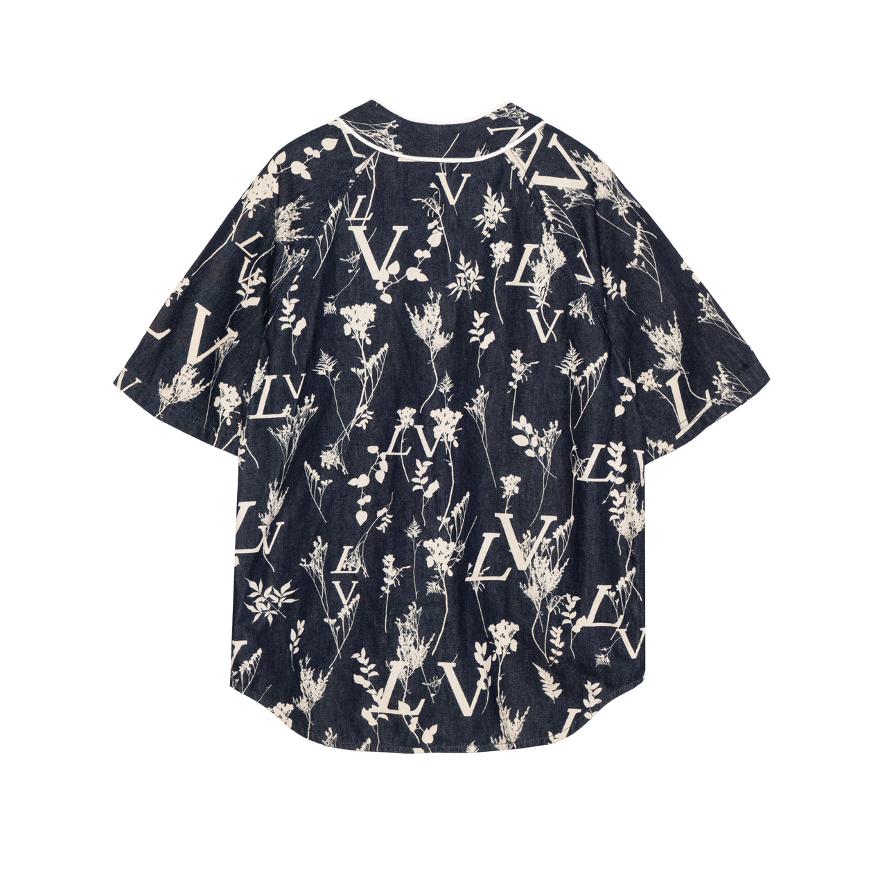 LOUIS VUITTON 2010s Lv Leaf Shirt
