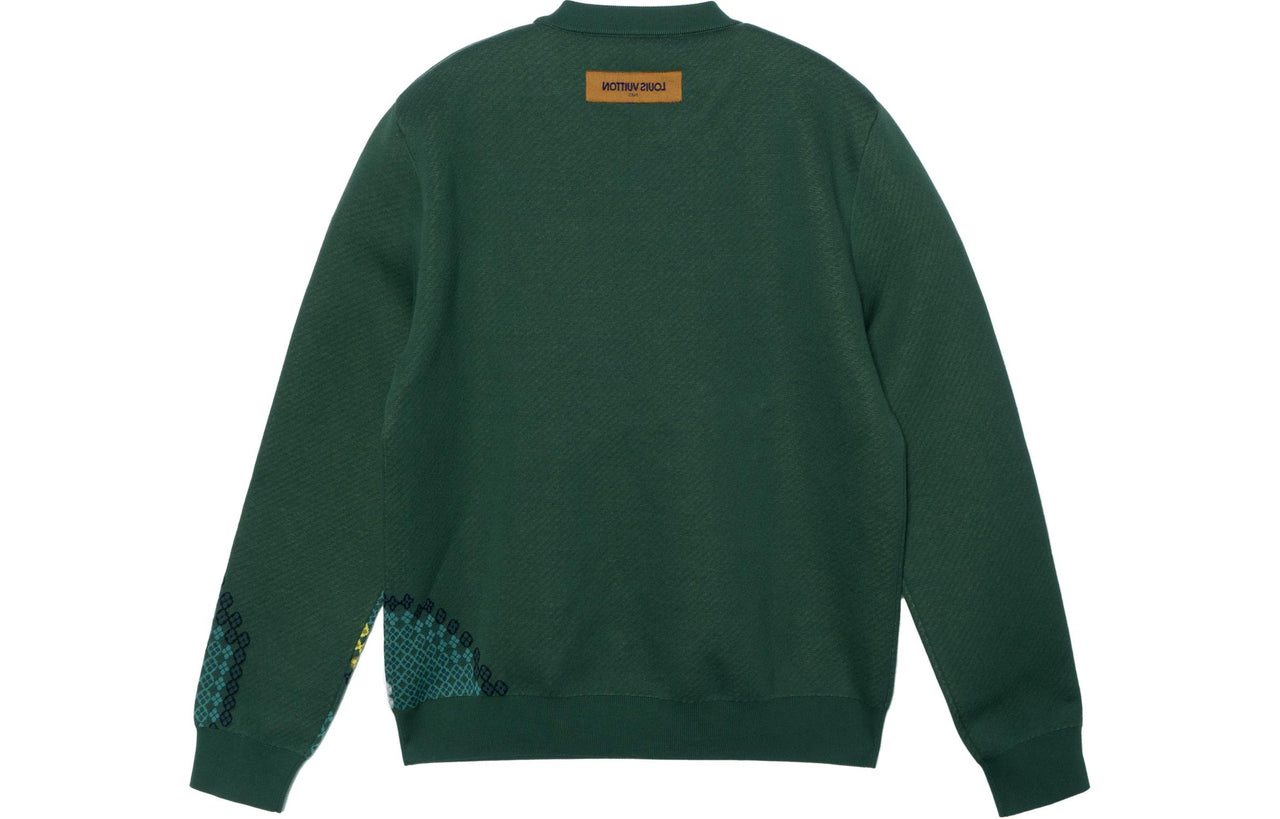 LOUIS VUITTON SS24 Sweatshirt Men's Green