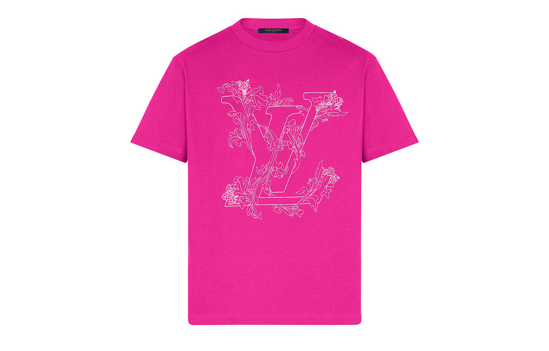 LOUIS VUITTON New Quarterly Products Of LV T Shirt Men's Red