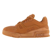 LOUIS VUITTON Trainer Low-Top Skateboard Shoes Men's Brown