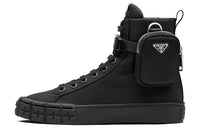 PRADA Wheel Re Nylon Hight Sneakers 'Black' Women's