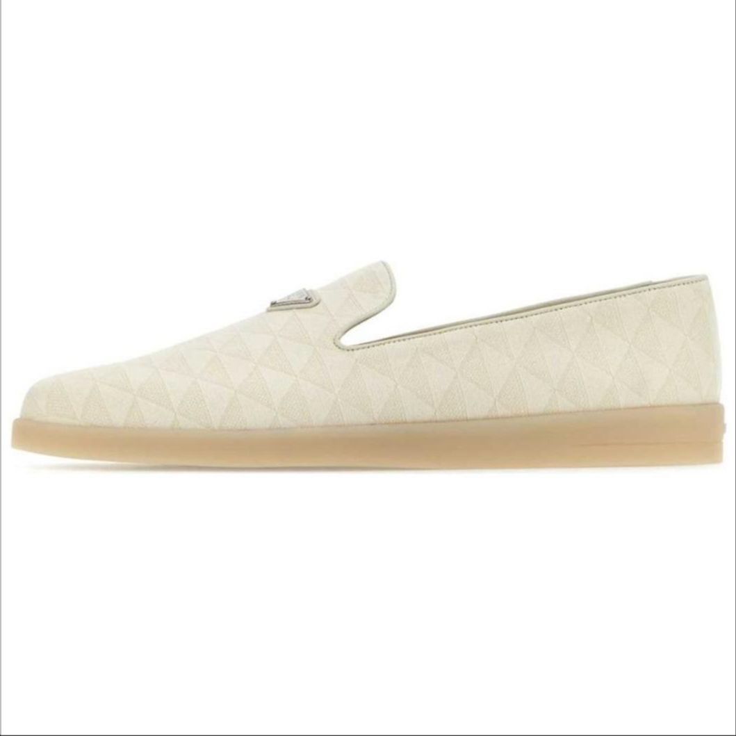 PRADA Men's Casual Shoes Men Low-Top Beige