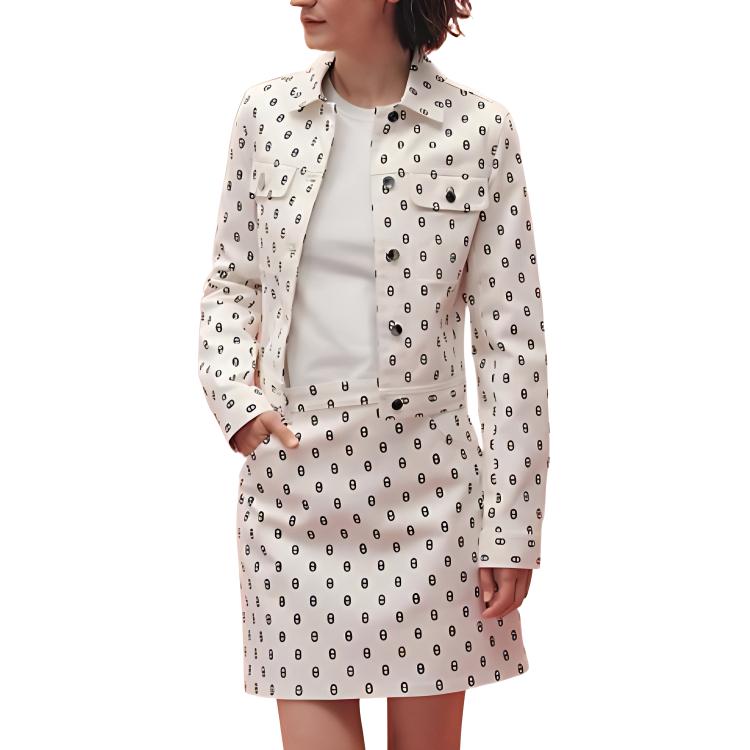 HERMES SS23 Jackets Coats Women's Ecru