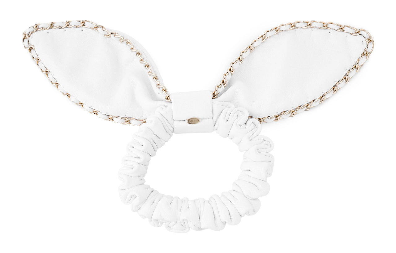 CHANEL Hair Ties Women's White