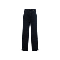 LOUIS VUITTON Monogram Detail Carpenter Denim Pants