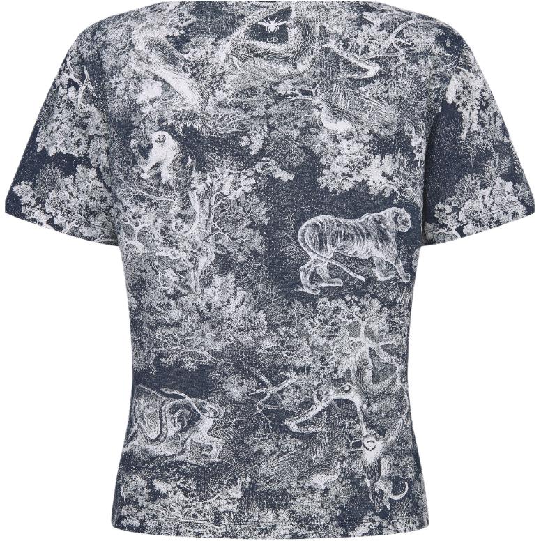 DIOR Quarterly New Products T-Shirts Women's Gray
