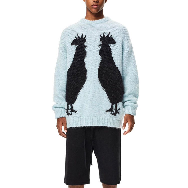 LOEWE Sweaters Men Light Blue