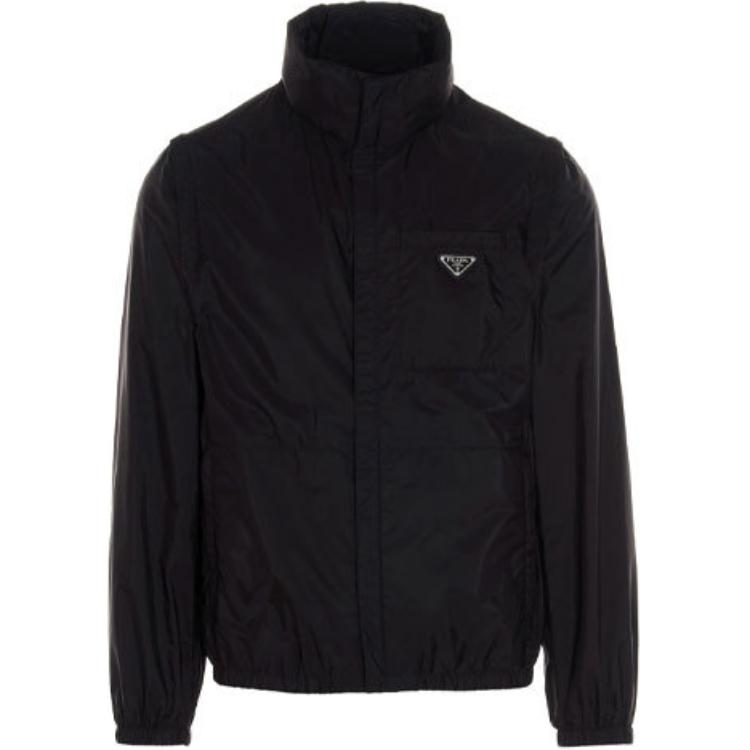 PRADA Jackets & Coats Men's Black