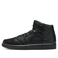 Air Jordan 1 Mid 'Triple Black' 2022 554724-093