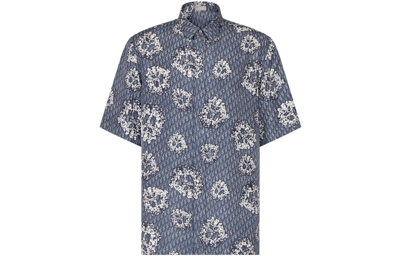 DIOR X Denim Tears Silk Twill Shirt