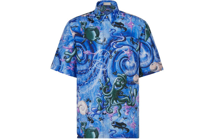 DIOR X Kenny Scharf Sealife Shirt