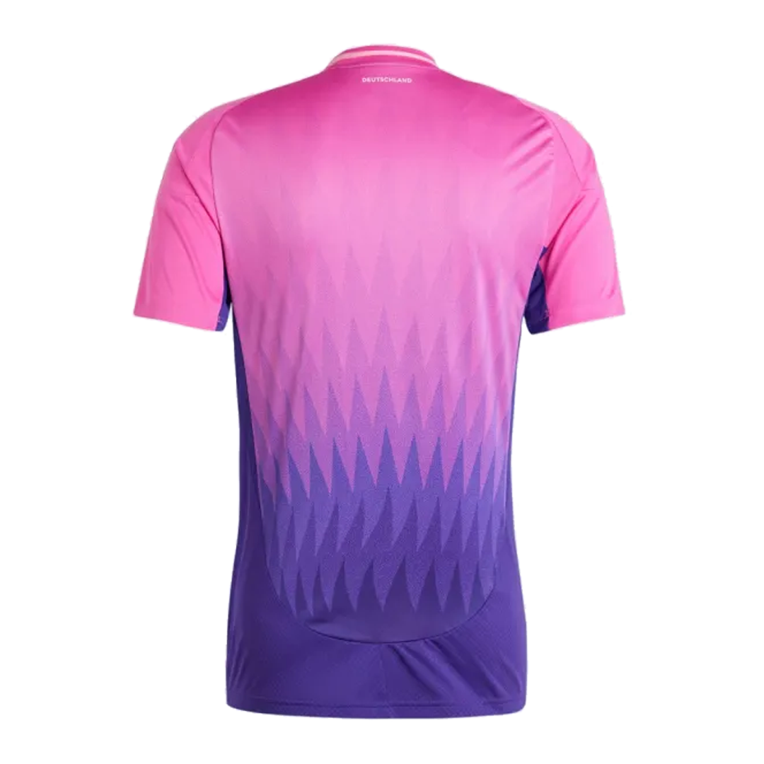 adidas Germany 24 Away Soccer Jersey Asia Sizing 'Lucid Fuchsi' IP8158
