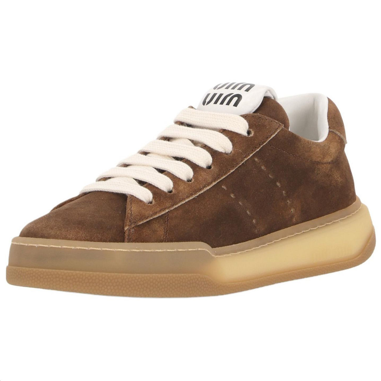 MIU MIU Low-Top Skateboard Shoes Women's Brown