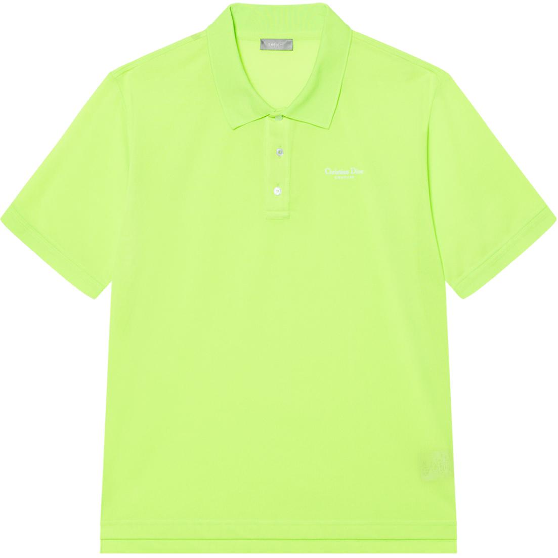 DIOR Button Detailed Short Sleeved Polo Shirt