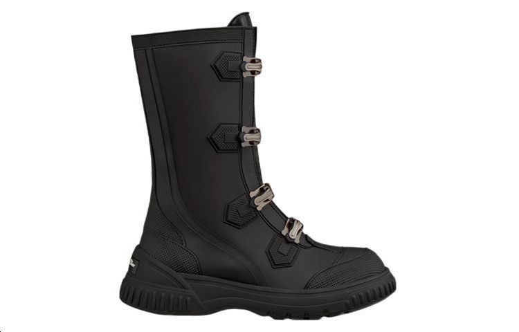 DIOR Ground Ankle Boots Women's Black