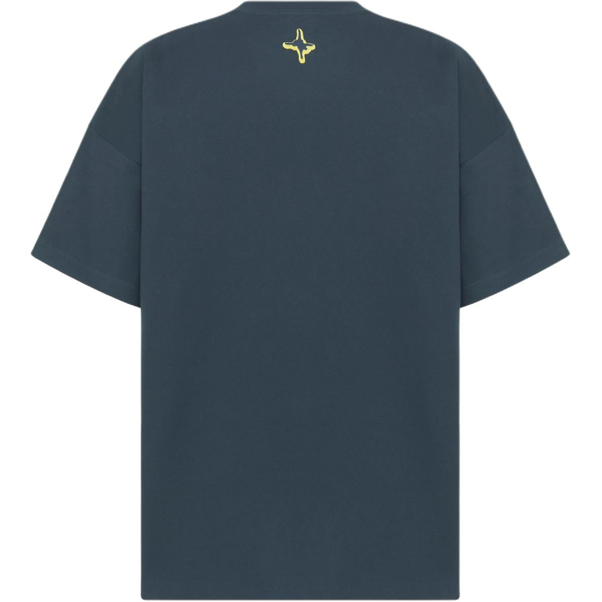 DIOR Lewis Hamilton Collaboration Series T-Shirts Men Marine Blue