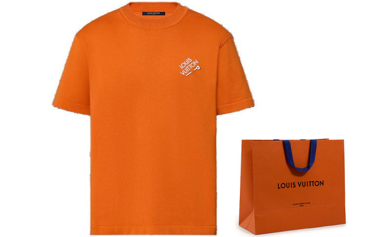 LOUIS VUITTON T-Shirt Men's Orange