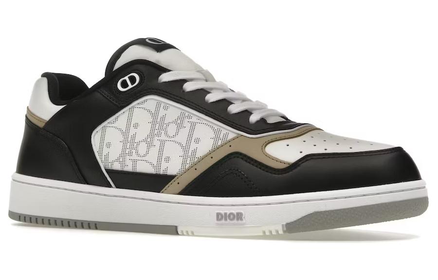 DIOR B27 Low Black White Beige Oblique Galaxy