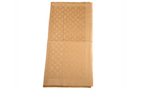 LOUIS VUITTON Knit Scarves Unisex Coffee